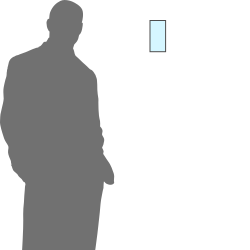 Türschild Essen - Größe 150 x 75 mm
