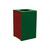 Abfallkorb Kube. 120 liter