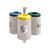 Abfalltrennsystem Gustavia 3 x 40 Liter