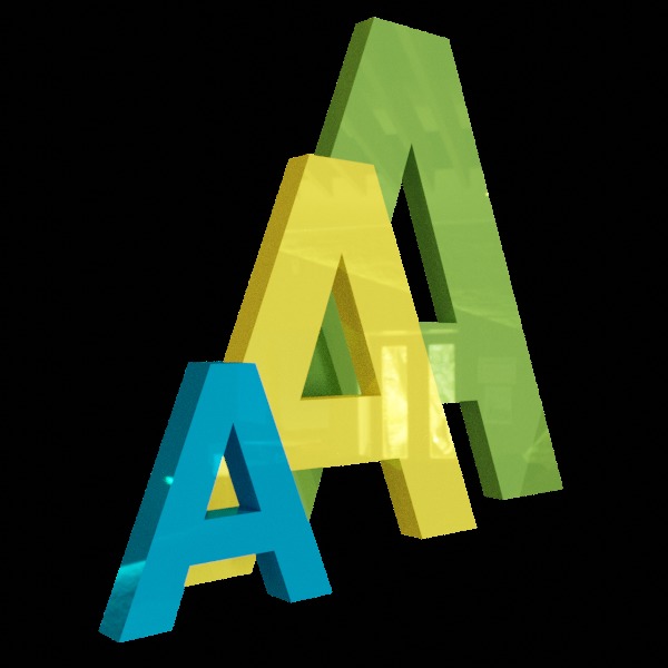 Acryl Buchstaben 16 mm, Versahlhöhe