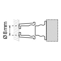 forFIX Distanzhalter IF02 / mittel
