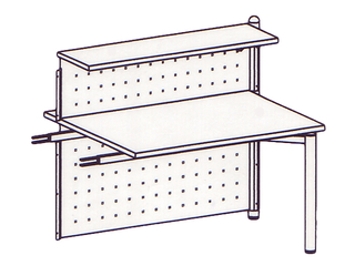 Anbautheke Seven gerade, 1200 mm breit