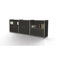 Artline Sideboard mit 1 Vorbautürenpaar, 2 Schubfächer