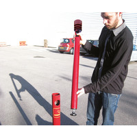 Aschenbecher-Pfosten