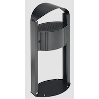 Außenascher AG 120 ohne oder mit Werbefläche