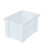 Aufbewahrungsbox Kunststoff transparent, 5 Stück