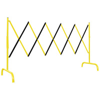 Ausziehbare Schutzschranke aus Stahl