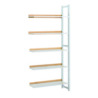 Bibliotheksregal Stahl Anbauregal