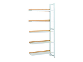 Bibliotheksregal Stahl Anbauregal