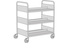 Bibliotheksregal Univers Zusatzausstattung