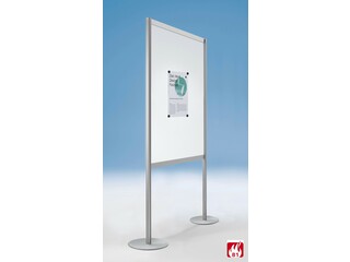 Brandschutz-Magnetwandmodul mit Standbeinen SCREEN Typ G