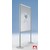 Brandschutz-Magnetwandmodul mit Standbeinen SCREEN Typ G