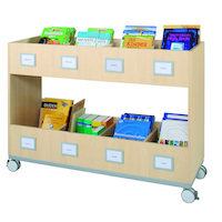Bücher-Themenwagen