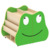 Bücherkiste Frosch, fahr- und klappbar