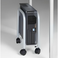 CPU-Caddy fahrbar einstellbar