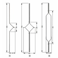 Designstäbe Edelstahl