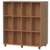 Doppel-Taschenregal B 130 cm mit Rollen, 4-reihig - 2 x 12 F&auml;cher