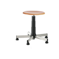 Drehspindelhocker mit Stahlfu&szlig;kreuz