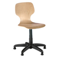 Drehspindelstuhl mit Polyamid-Fußkreuz