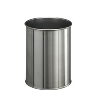 Durable Papierkorb Edelstahl Rund 15 3372