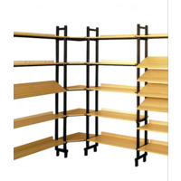 Eckteil mit 5 Böden + Tragrahmen