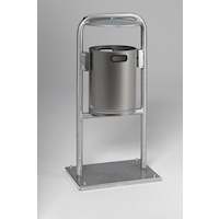 Edelstahl Abfallsammler Typ AG 01 bis AG 07