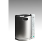 Edelstahl Abfallsammler Typ WR 3