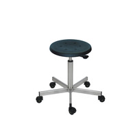 Edelstahl Drehhocker, rostfrei