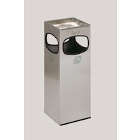 Edelstahl Kombi-Ascher mit 4-fach Einwurf