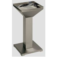 Edelstahl Standascher H 73