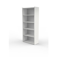 Einzelregal mit Rückwand breit