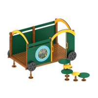 Eisenbahn - Spielplatzgerät EINGANGSWAGEN