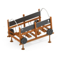 Eisenbahn - Spielplatzgerät ÜBERBRÜCKUNGSWAGEN