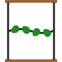Eisenbahn - Zusatzelement BALANCIERELEMENT BLÄTTER