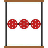 Eisenbahn - Zusatzelement BALANCIERELEMENT FLIEGENPILZE