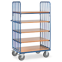 Etagenwagen mit Rohrstreben (5 Etagen)