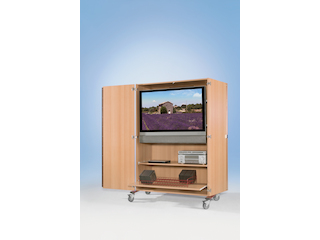 Extra Breiter TV-Wagen für Fernseher bis 112 cm Breite