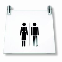 Fahnenschild PremiumFix Serie Aluminium-Komponente mit Edelstahlverbindern