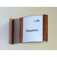 Fahnenschild Wien, Echtholz