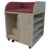 Fahrbare Wickelkommode Breite 80 cm /Treppe, 4 F&auml;cher