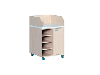 Fahrbare Wickelkommode Breite 70,5 cm
