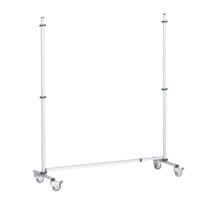 Fahrbares Gestell für Stecktafel 2 Rollen feststellbar