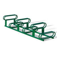 Fahrradständer höhenversetzt, 5 oder 6 Plätze