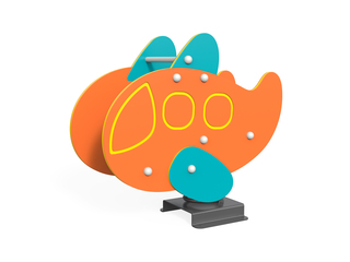 Federwippe Wise Plus Flugzeug