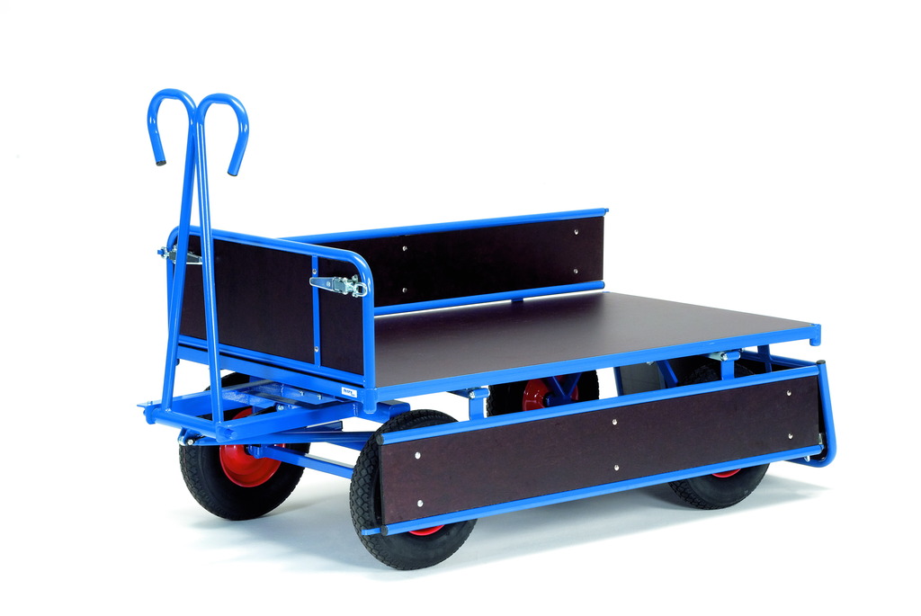 Fetra® Handwagen mit 4 Wänden