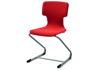 Luftpolsterstuhl kiboo, Z-Form-Gestell, gepolstert