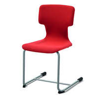 Freischwinger-Luftpolsterstuhl kiboo gepolstert