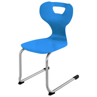 Freischwingerstuhl solit:sit® mit Kunststoffsitzschale