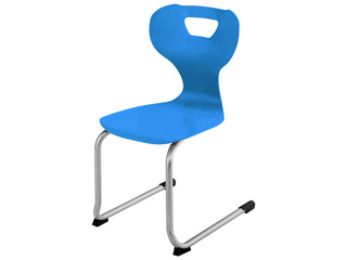 Freischwingerstuhl solit:sit® mit Kunststoffsitzschale