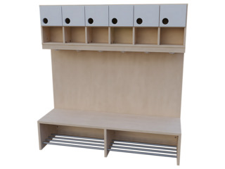 Garderoben-Set "Modern-Line" 3